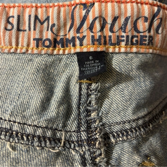 Tommy Hilfiger Women's Slim Slouch Blue Boyfriend Jeans Size 6 - Picture 3 of 4